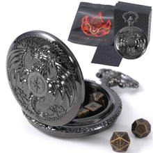 Load image into Gallery viewer, Mini-Chrono Dice: Timeless Tiny Rolls Black