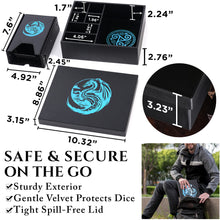 Load image into Gallery viewer, The All-in-One Game Roamer - DND Dice Tray, Large Tower and Storage for Random Rolls (Dragon)