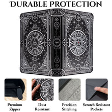 Load image into Gallery viewer, Star Mage Trading Card Binder - 432 Side-Loading Pockets (Silver with Red Gem)