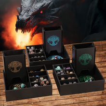 Load image into Gallery viewer, The All-in-One Game Roamer - Tree Of Life Dice Tray, Large Tower and Storage for D&D RPG (All Variations)