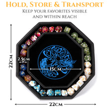 Load image into Gallery viewer, DND Dice Tray Wolf & World Tree (ALL VARIATIONS)