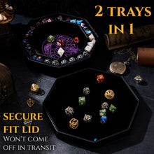 Load image into Gallery viewer, DND Dice Tray Wolf & World Tree (ALL VARIATIONS)