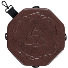 Load image into Gallery viewer, DND Dice Tray Celtic Knot for Dungeons and Dragons - Perfect Dice Rolling Tray & Dice Case for RPG Games to Protect Dice