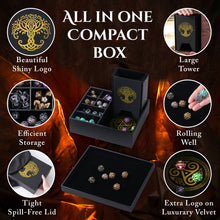 Load image into Gallery viewer, The All-in-One Game Roamer - DND Dice Tray, Large Tower and Storage for Random Rolls