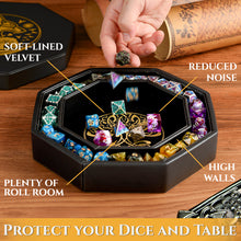 Load image into Gallery viewer, DND Dice Tray Wolf & World Tree (ALL VARIATIONS)