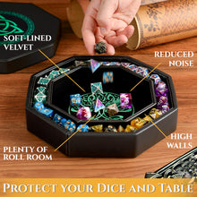 Load image into Gallery viewer, DND Dice Tray Celtic Knot & World Tree (All Variations)