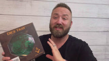 Load and play video in Gallery viewer, DND Dice Tray Green Wolf & World Tree