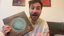 Load and play video in Gallery viewer, DND Dice Tray 3 Interlocked Triangles (Valknut) and Dragon Design (ALL VARIATIONS)