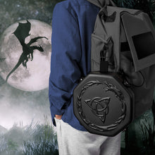 Load image into Gallery viewer, DND Dice Tray Celtic Knot for Dungeons and Dragons - Perfect Dice Rolling Tray & Dice Case for RPG Games to Protect Dice