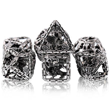 Load image into Gallery viewer, Imprisoned Dragon Core DND Dice Set (Iron)
