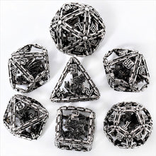 Load image into Gallery viewer, Imprisoned Dragon Core DND Dice Set (Iron)