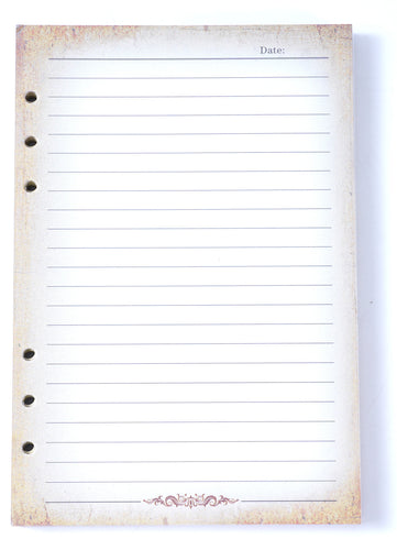 StoryForge Binder Refill: A5 DND Notebook Journal Paper - 100 Sheets