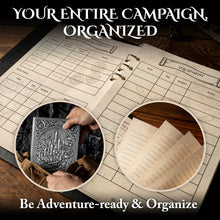 Load image into Gallery viewer, Soar Forge Character Notebook Journal Ring Binder for D&amp;D
