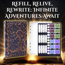 Load image into Gallery viewer, Story Forge: DND Refillable Notebook
