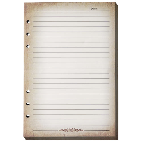 StoryForge Binder Refill: A5 DND Notebook Journal Paper - 100 Sheets