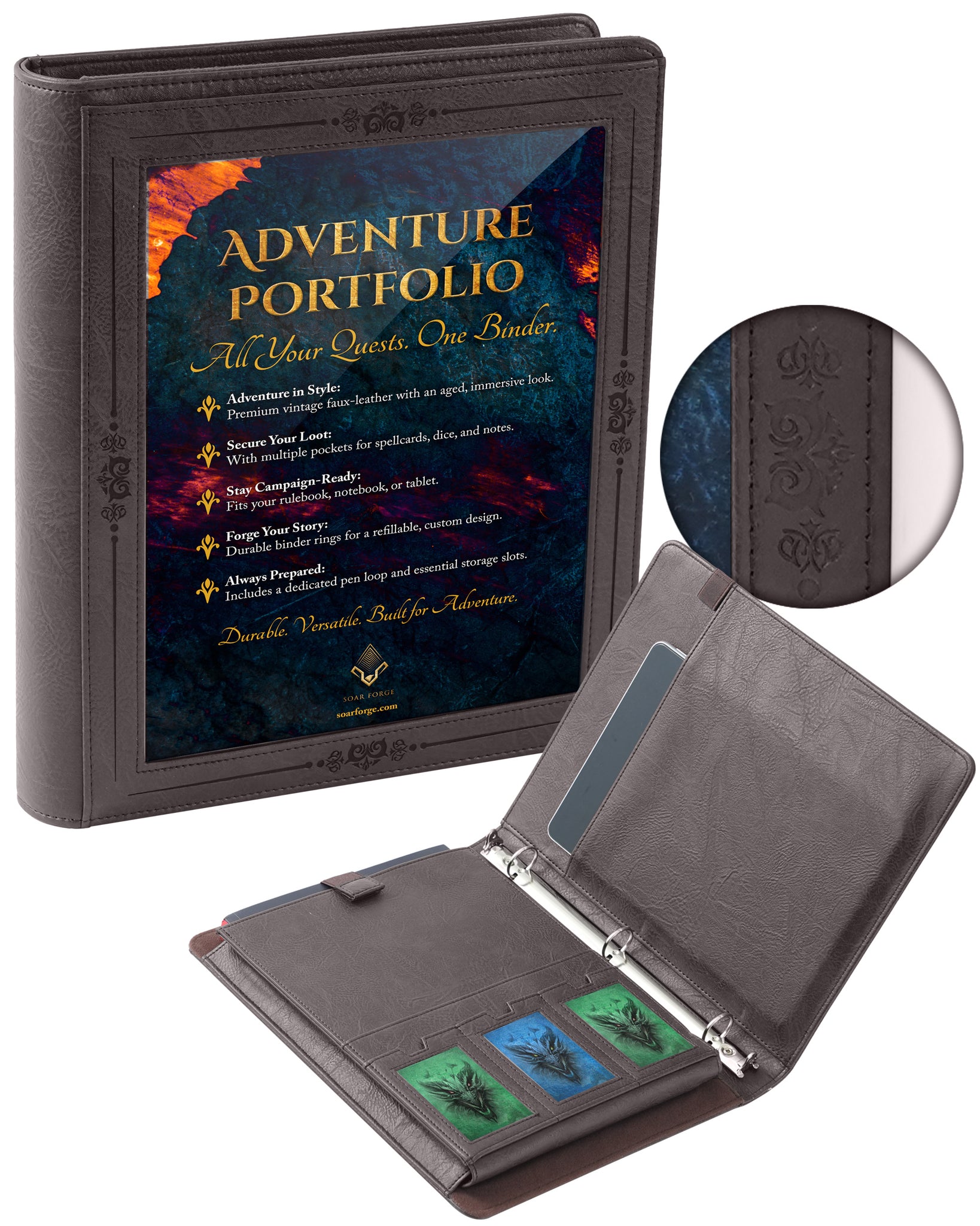 dnd card binder D&D Standard Monster and Spell Card Pages